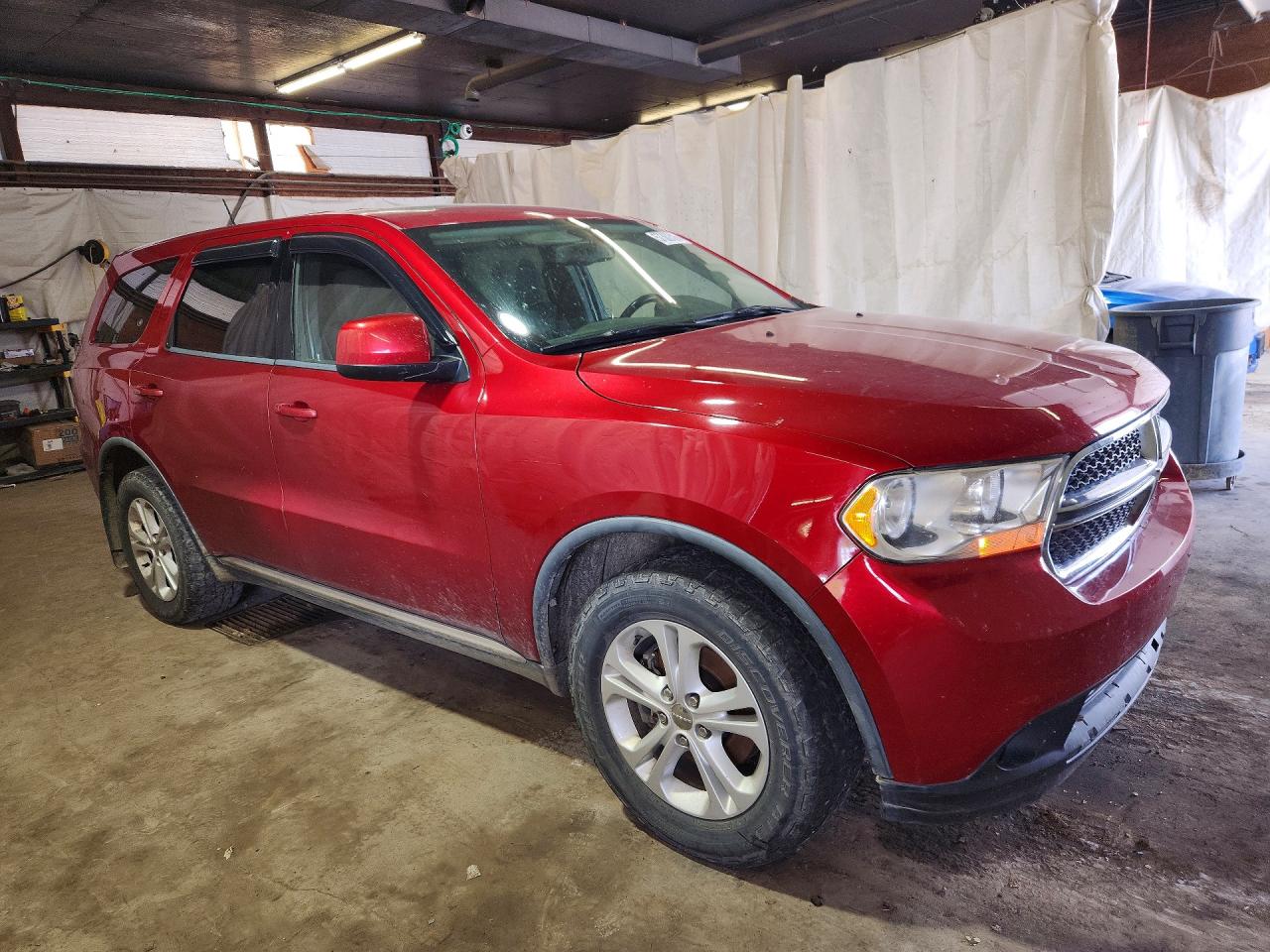 2011 Dodge Durango Express Red vin: 1D4RE2GG4BC616098