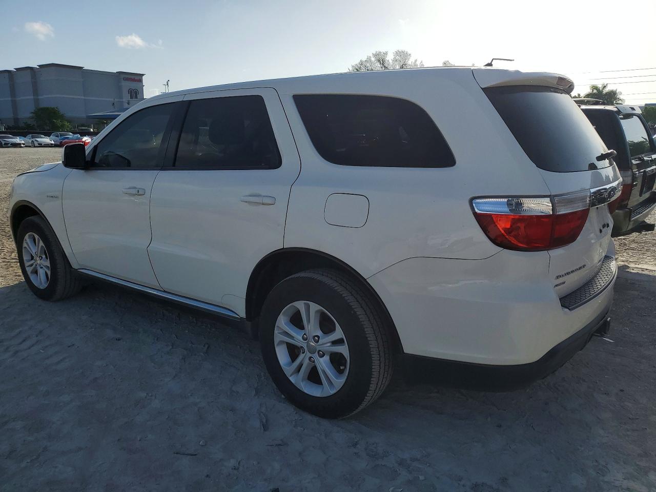 2011 Dodge Durango Express White vin: 1D4RE2GG4BC635508
