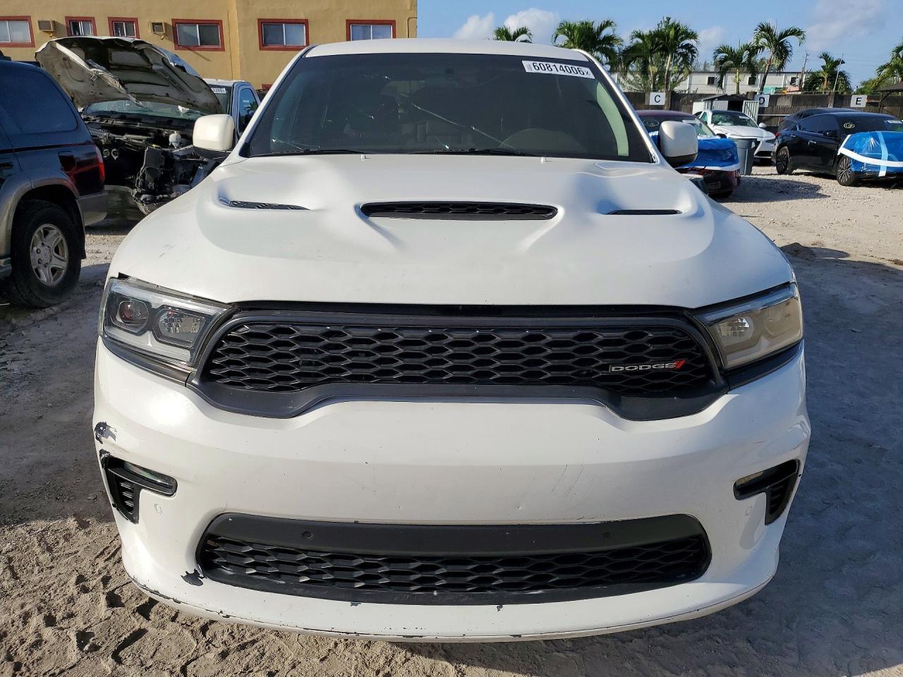 2011 Dodge Durango Express White vin: 1D4RE2GG4BC635508