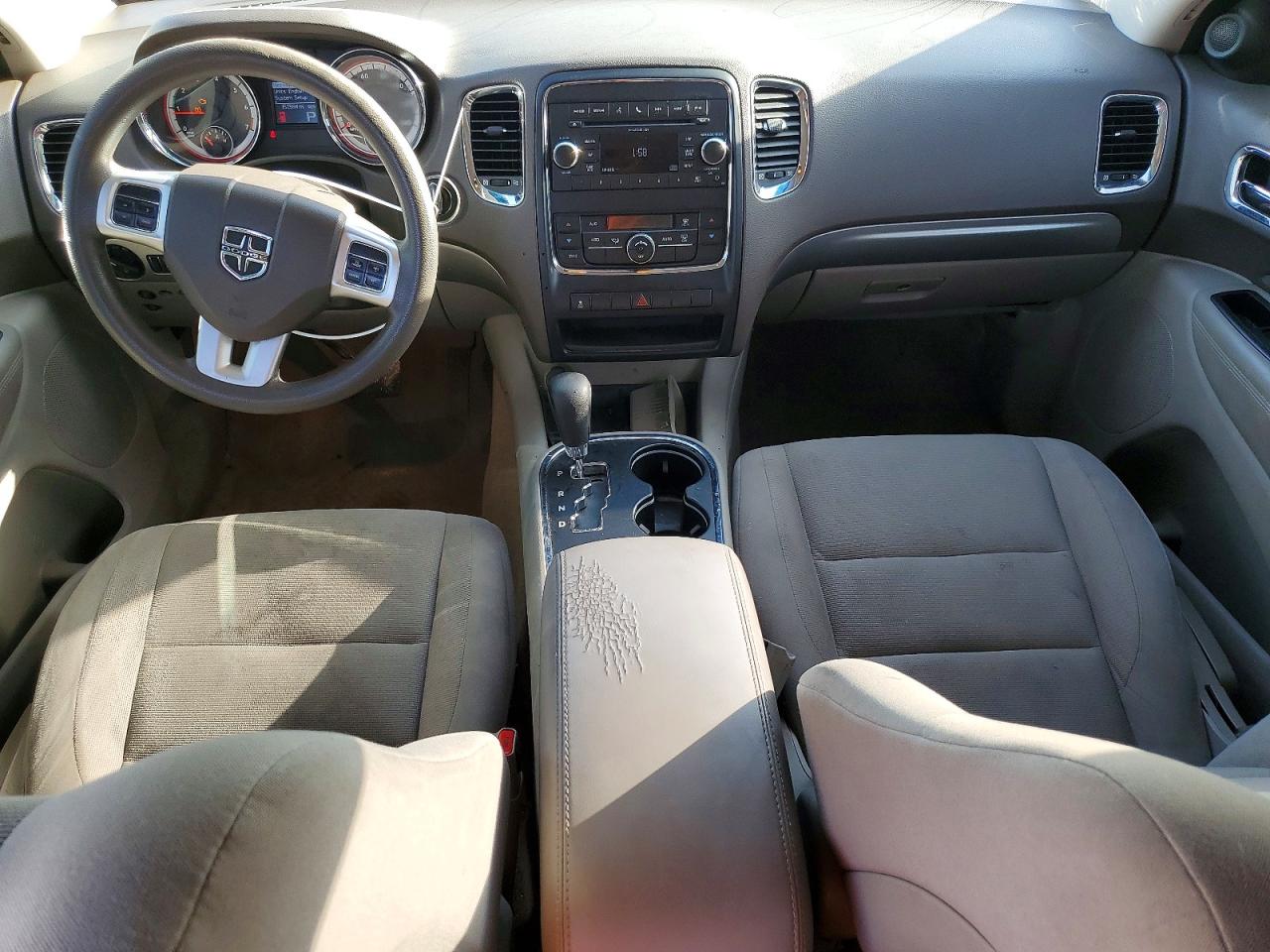 2011 Dodge Durango Express White vin: 1D4RE2GG4BC635508