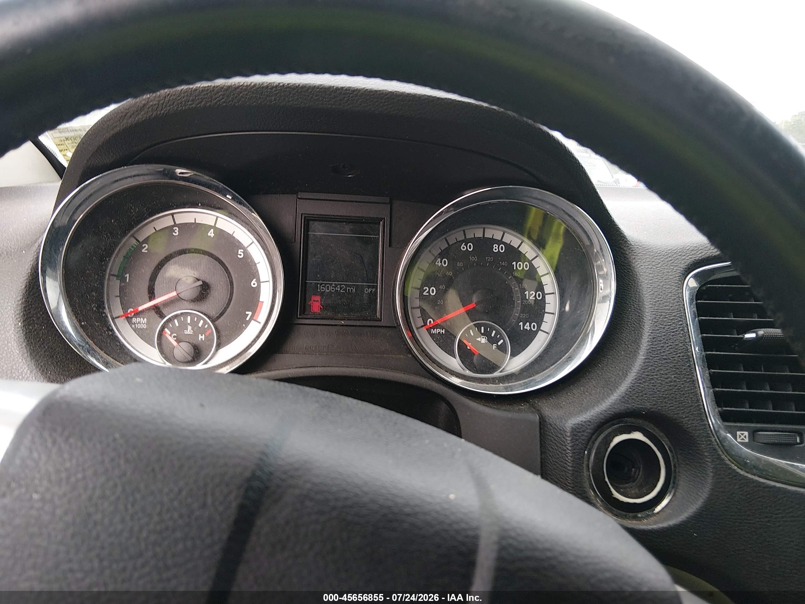 2011 Dodge Durango Express Black vin: 1D4RE2GG4BC684644