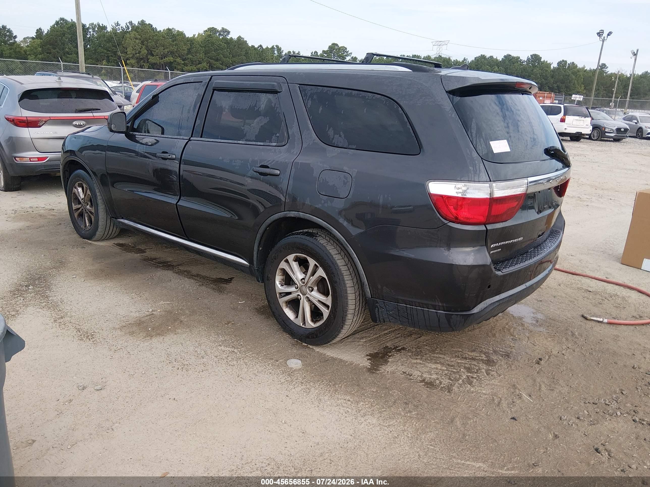 2011 Dodge Durango Express Black vin: 1D4RE2GG4BC684644
