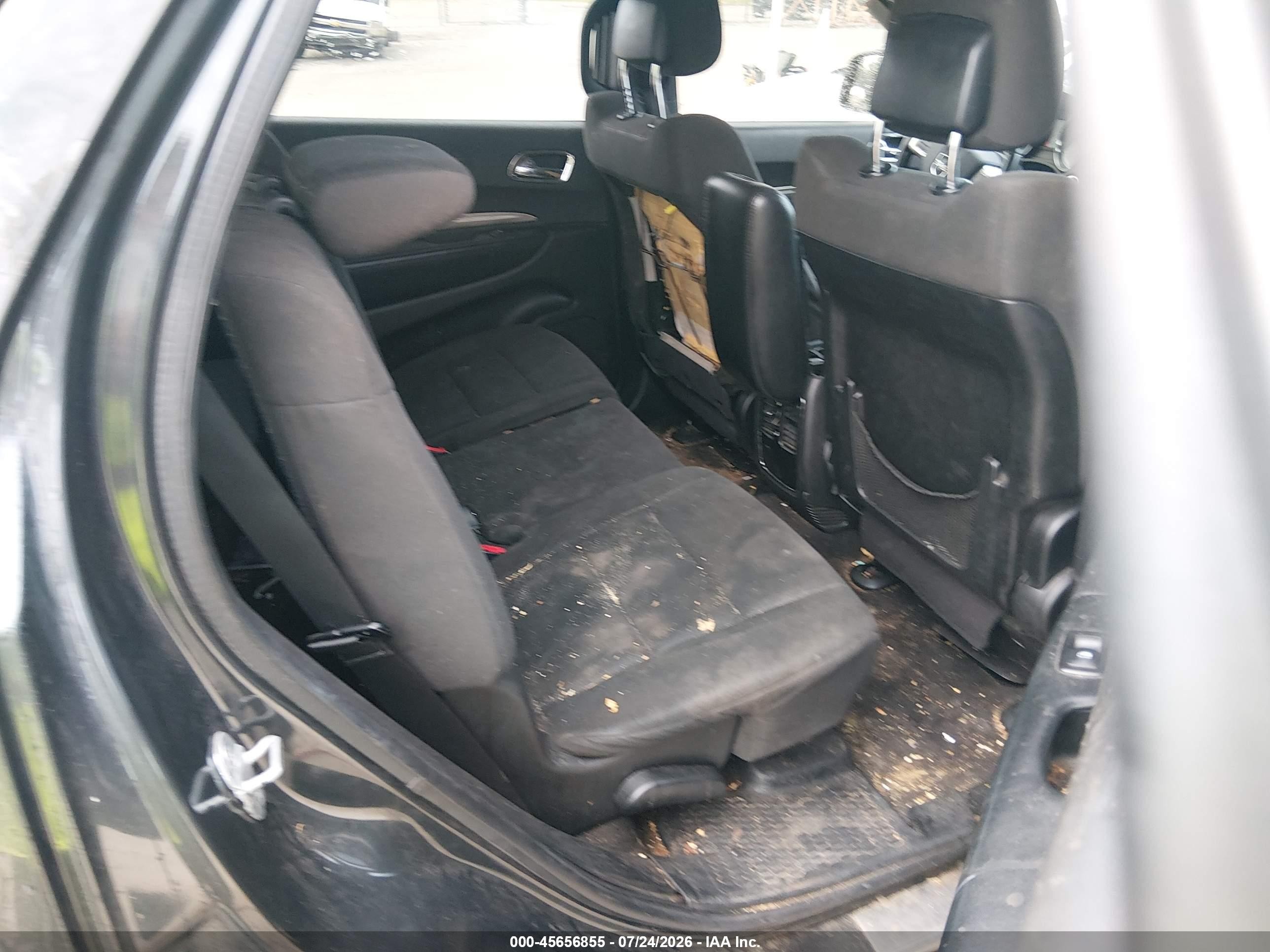2011 Dodge Durango Express Black vin: 1D4RE2GG4BC684644