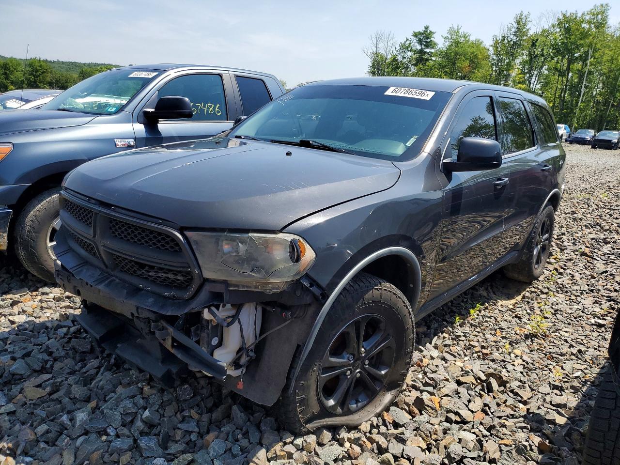 2011 Dodge Durango Express Black vin: 1D4RE2GG4BC684725