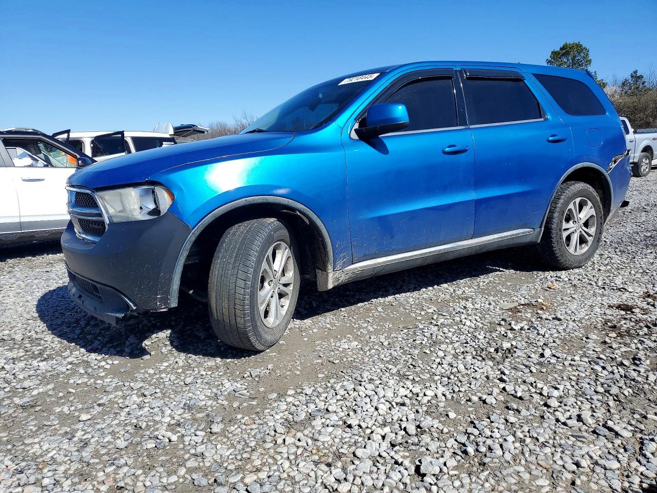 2011 Dodge Durango Express Blue vin: 1D4RE2GG4BC741716