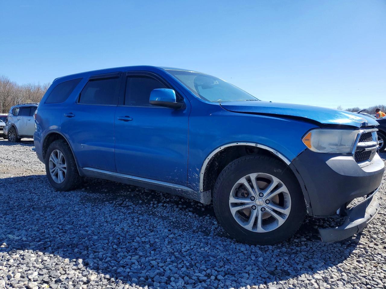 2011 Dodge Durango Express Blue vin: 1D4RE2GG4BC741716