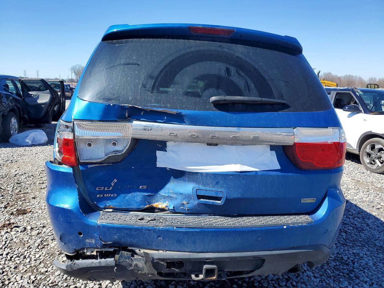 2011 Dodge Durango Express Blue vin: 1D4RE2GG4BC741716