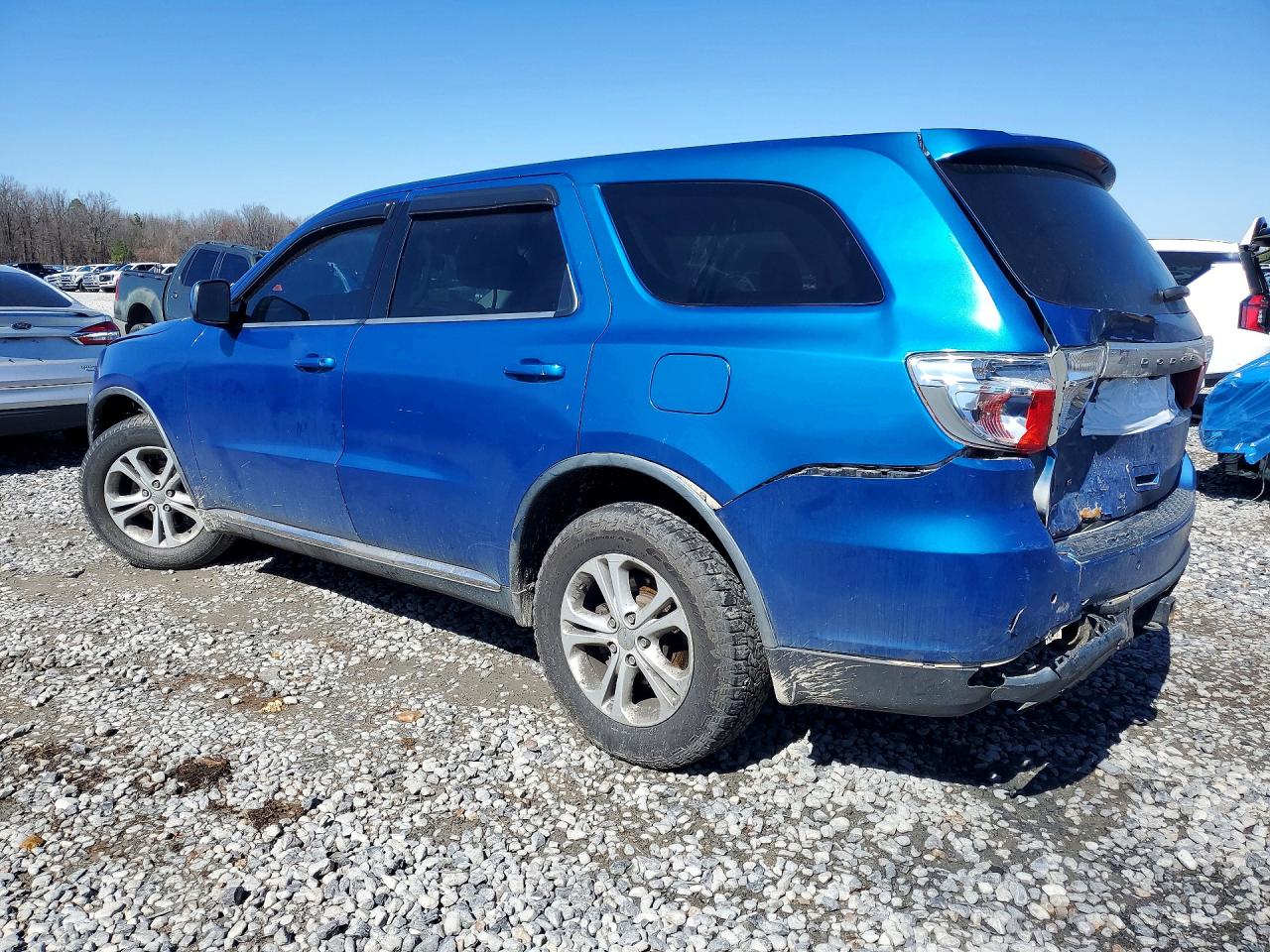 2011 Dodge Durango Express Blue vin: 1D4RE2GG4BC741716