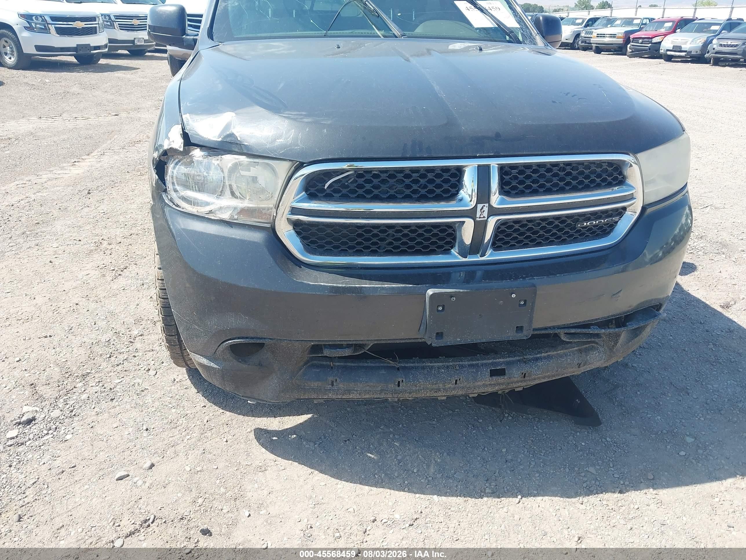 2011 Dodge Durango Express Gray vin: 1D4RE2GG5BC628535