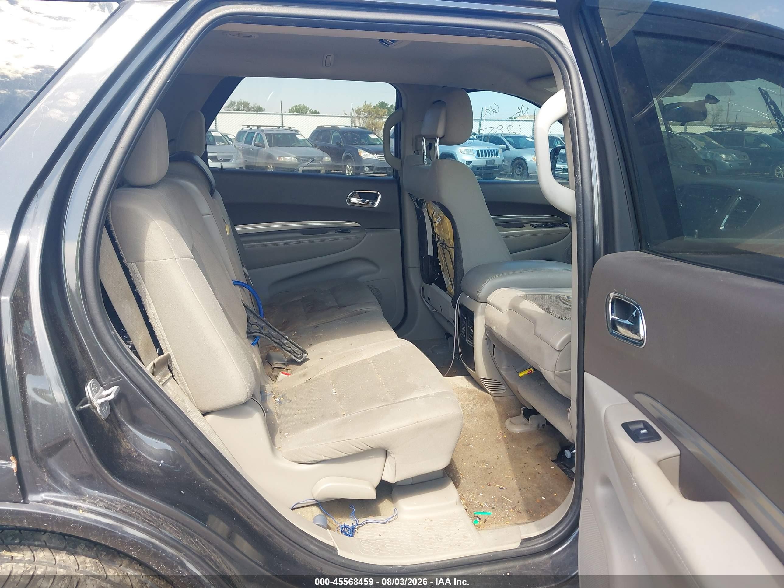 2011 Dodge Durango Express Gray vin: 1D4RE2GG5BC628535