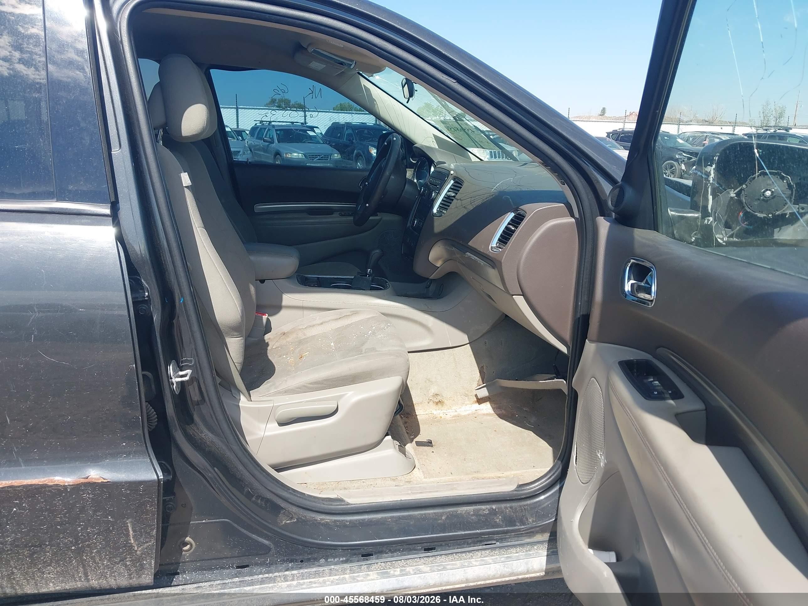2011 Dodge Durango Express Gray vin: 1D4RE2GG5BC628535