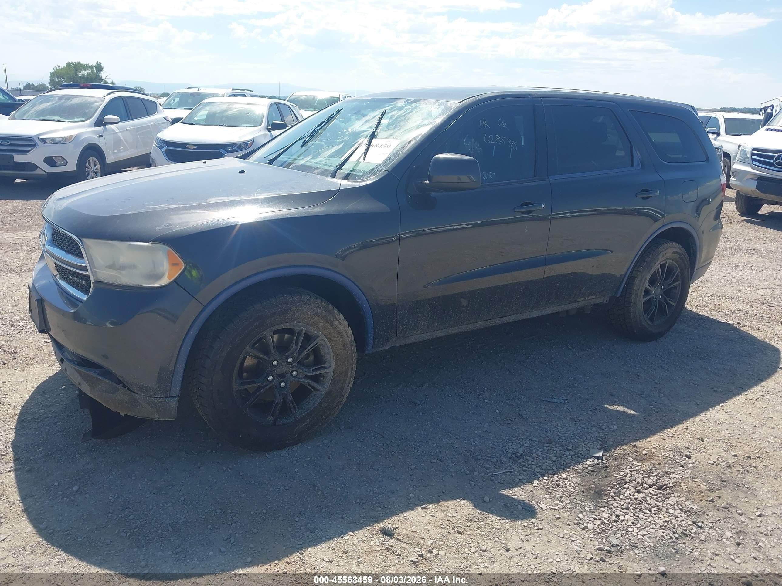 2011 Dodge Durango Express Gray vin: 1D4RE2GG5BC628535
