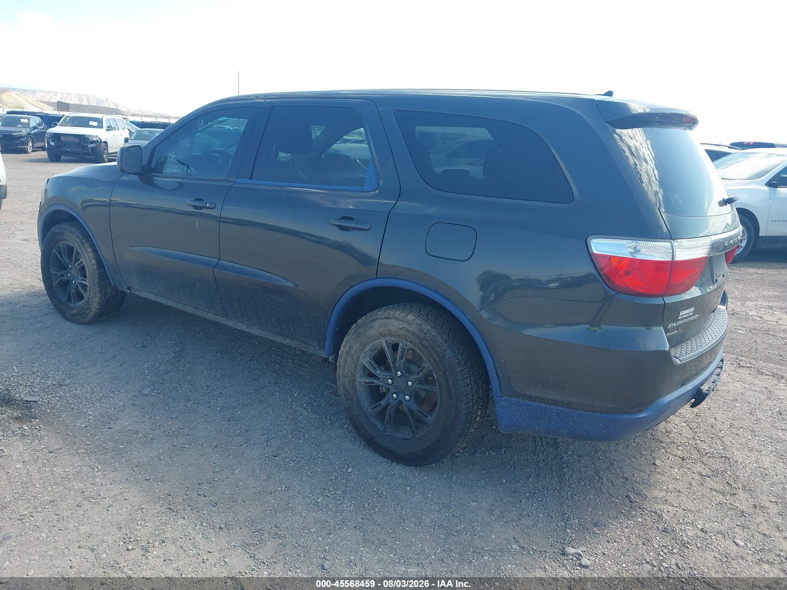 2011 Dodge Durango Express Gray vin: 1D4RE2GG5BC628535