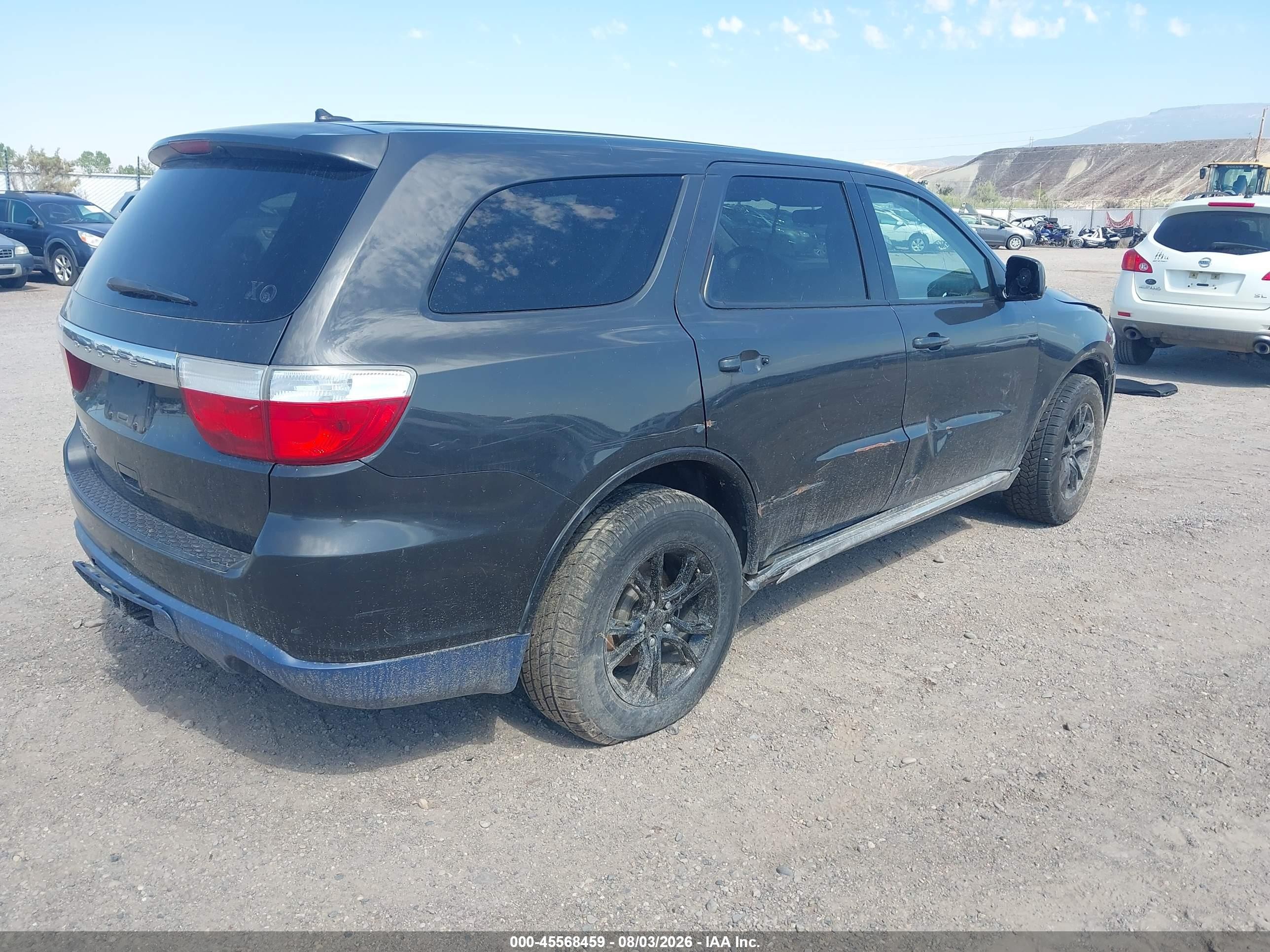 2011 Dodge Durango Express Gray vin: 1D4RE2GG5BC628535