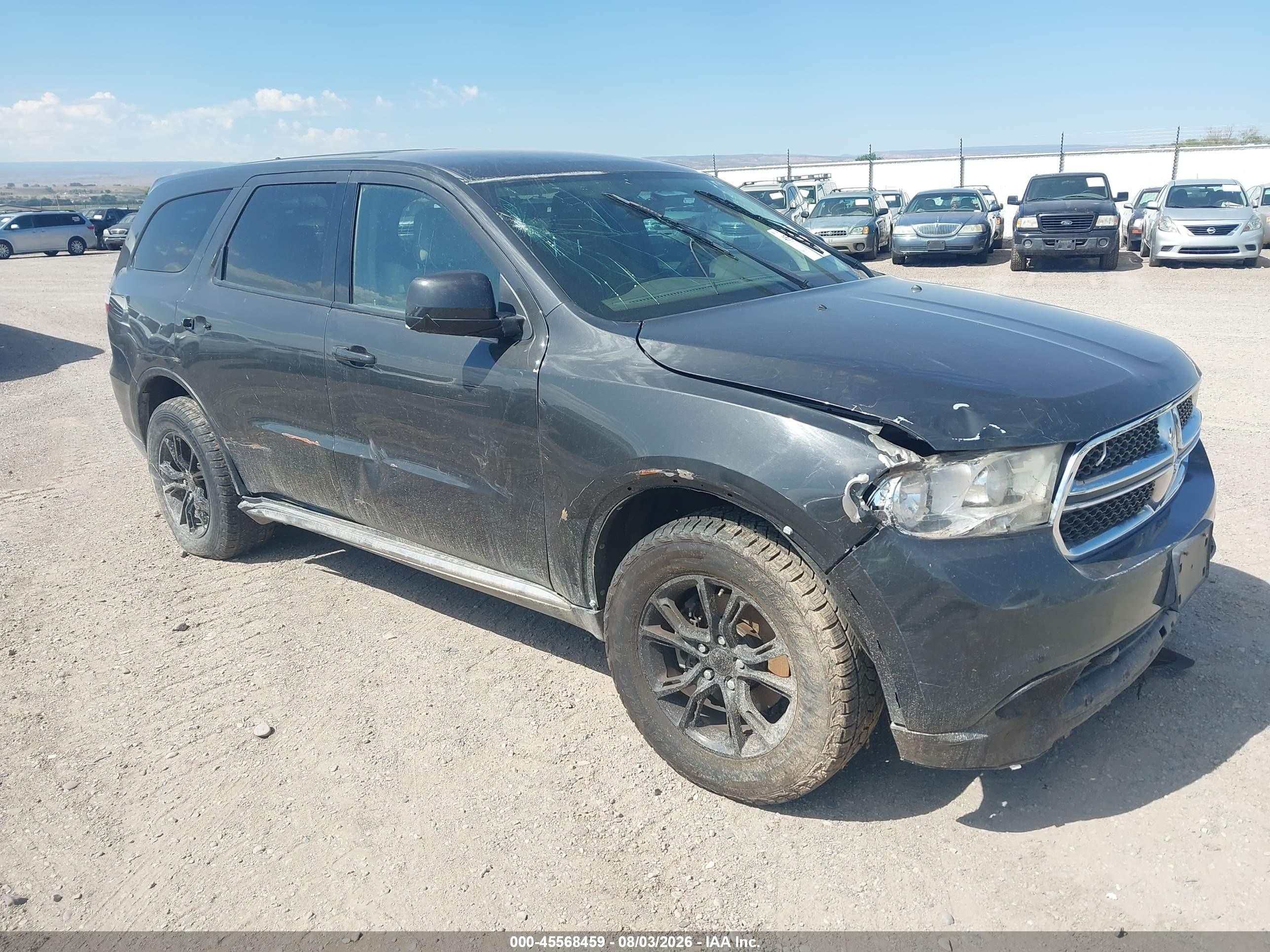 2011 Dodge Durango Express Gray vin: 1D4RE2GG5BC628535