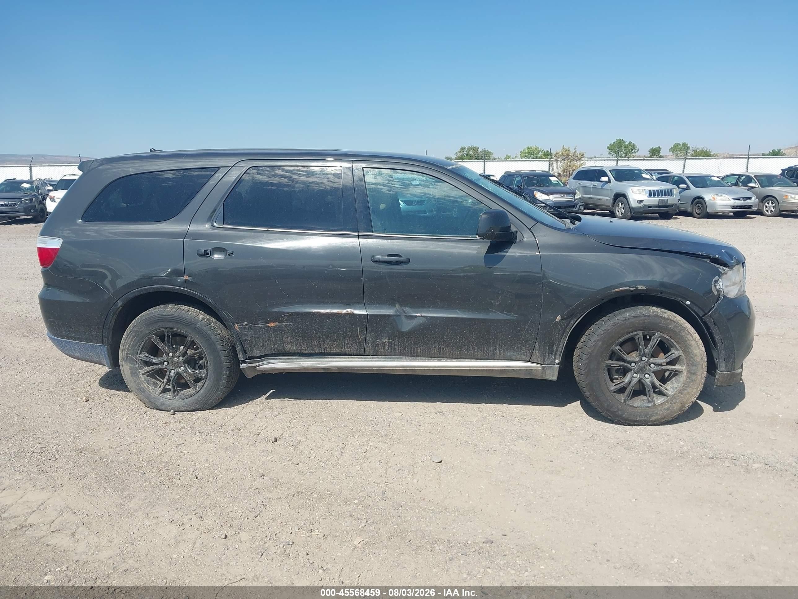 2011 Dodge Durango Express Gray vin: 1D4RE2GG5BC628535