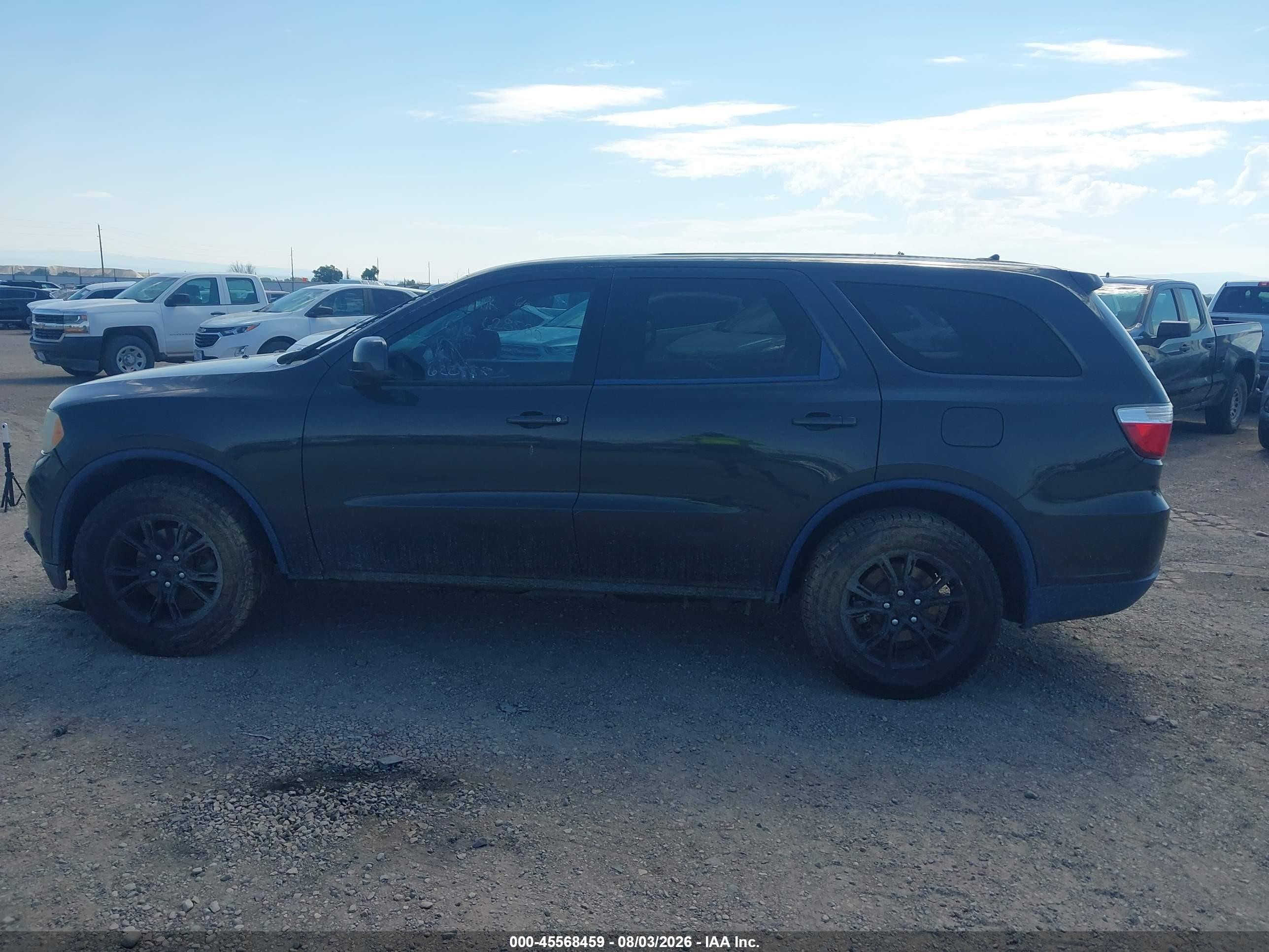 2011 Dodge Durango Express Gray vin: 1D4RE2GG5BC628535