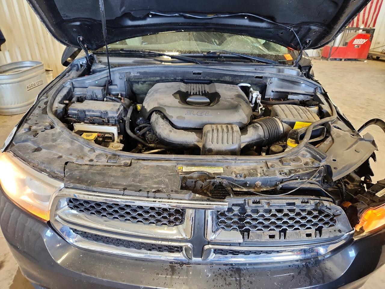 2011 Dodge Durango Express Gray vin: 1D4RE2GG5BC639504