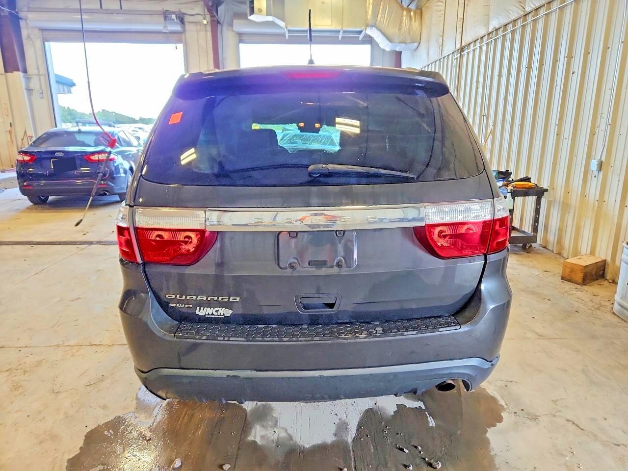 2011 Dodge Durango Express Gray vin: 1D4RE2GG5BC639504