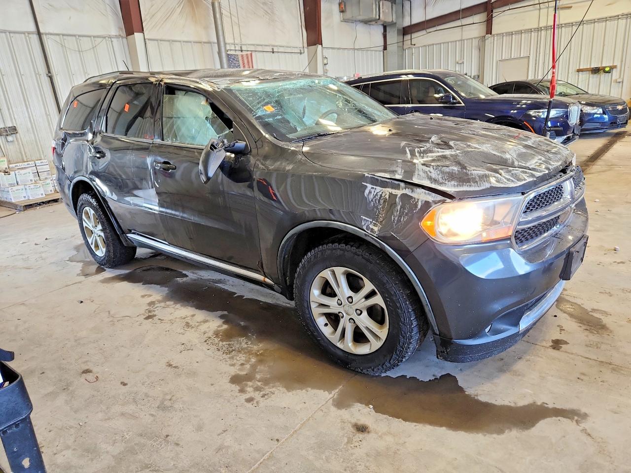 2011 Dodge Durango Express Gray vin: 1D4RE2GG5BC639504
