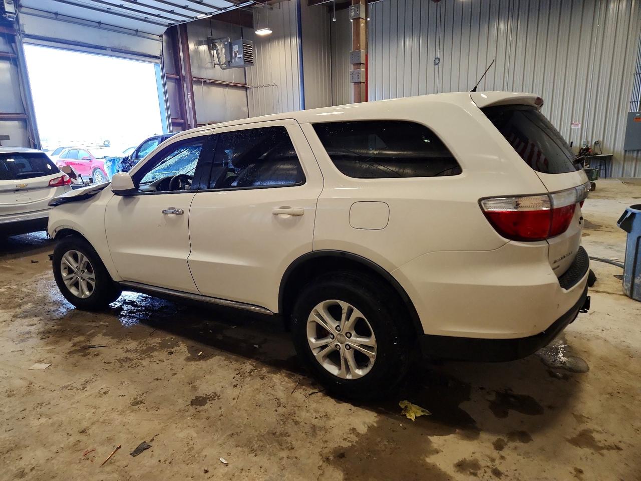 2011 Dodge Durango Express White vin: 1D4RE2GG6BC624221