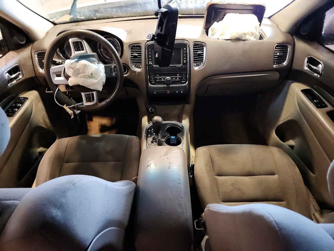 2011 Dodge Durango Express White vin: 1D4RE2GG6BC624221