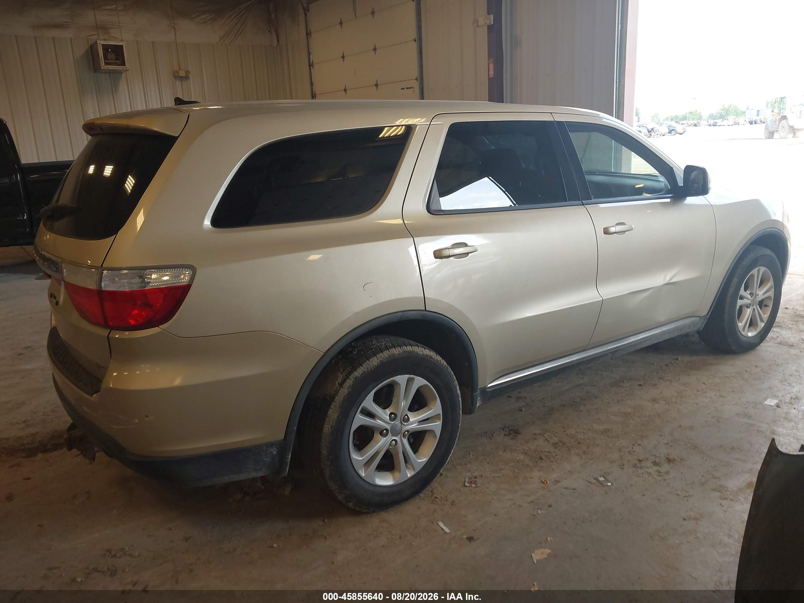 2011 Dodge Durango Express Gold vin: 1D4RE2GG6BC684760