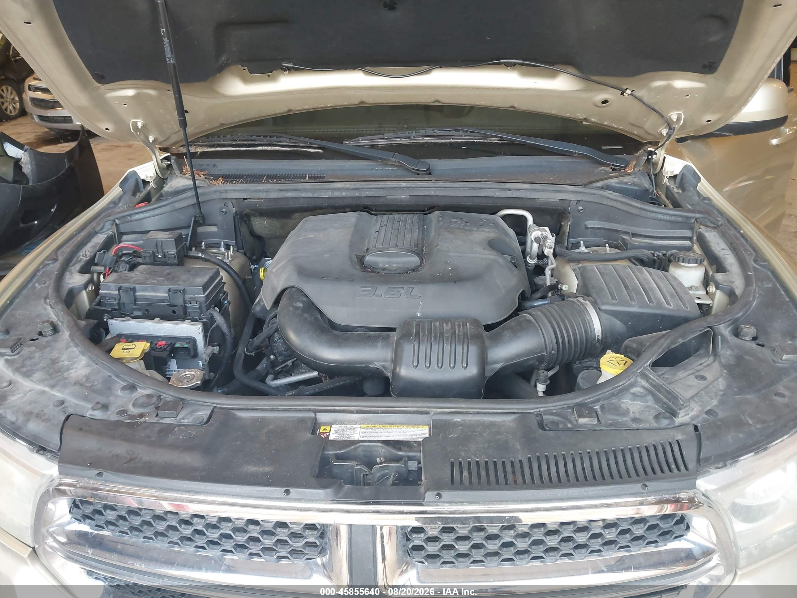 2011 Dodge Durango Express Gold vin: 1D4RE2GG6BC684760