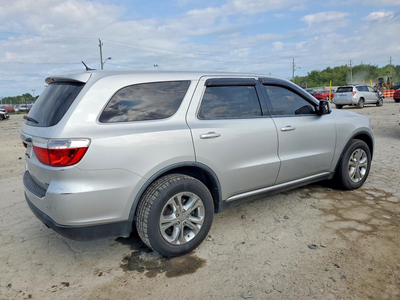 2011 Dodge Durango Express Silver vin: 1D4RE2GG7BC684850
