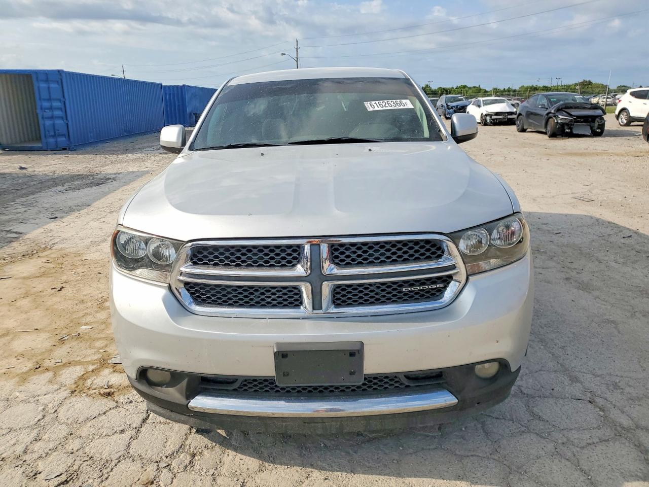 2011 Dodge Durango Express Silver vin: 1D4RE2GG7BC684850