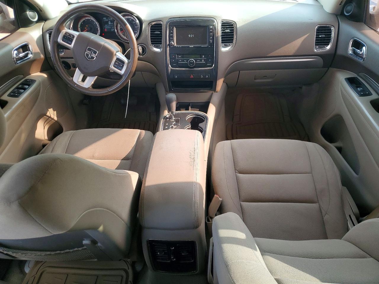 2011 Dodge Durango Express Silver vin: 1D4RE2GG7BC684850