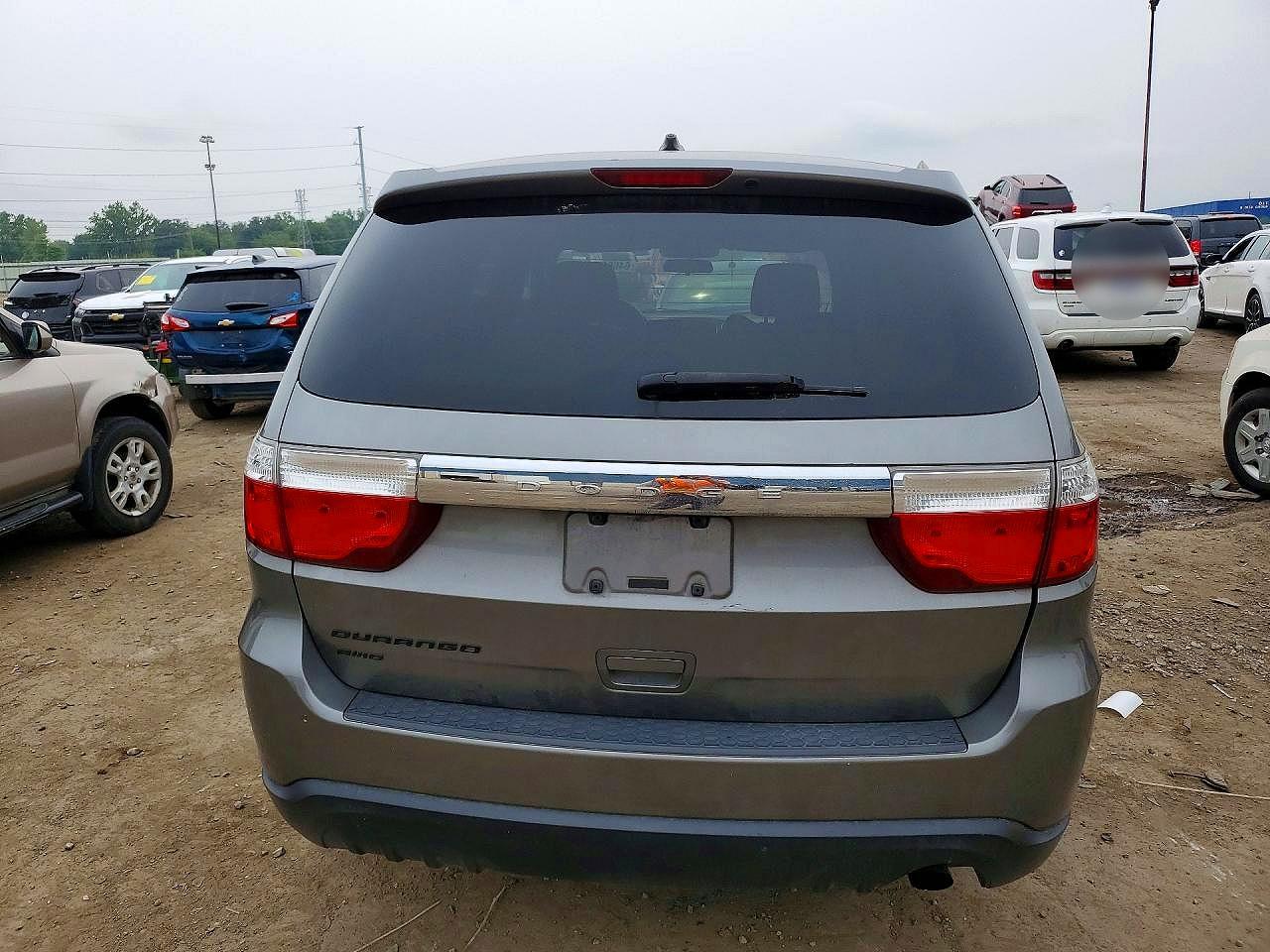 2011 Dodge Durango Express Серый vin: 1D4RE2GG7BC730662