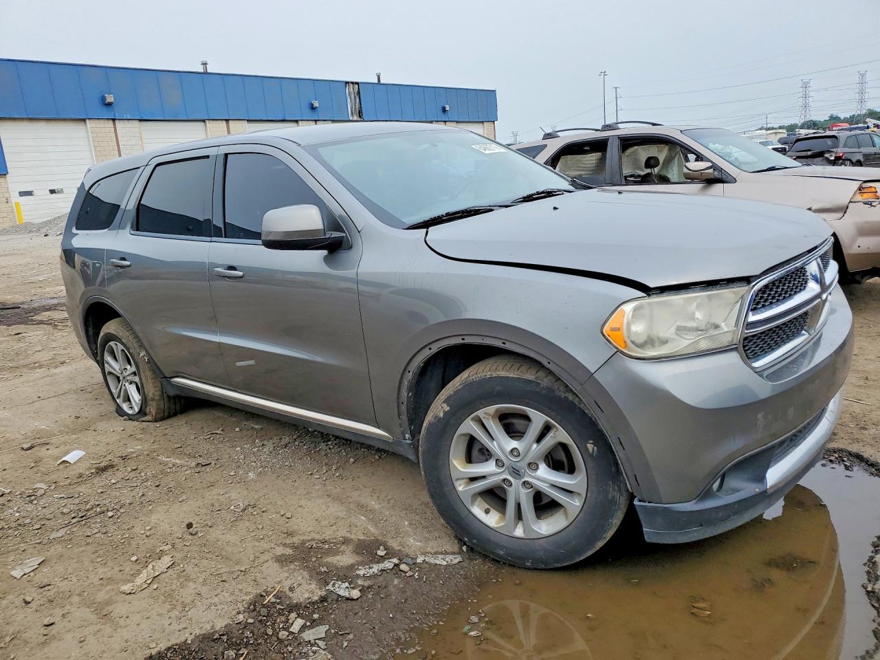 2011 Dodge Durango Express Серый vin: 1D4RE2GG7BC730662