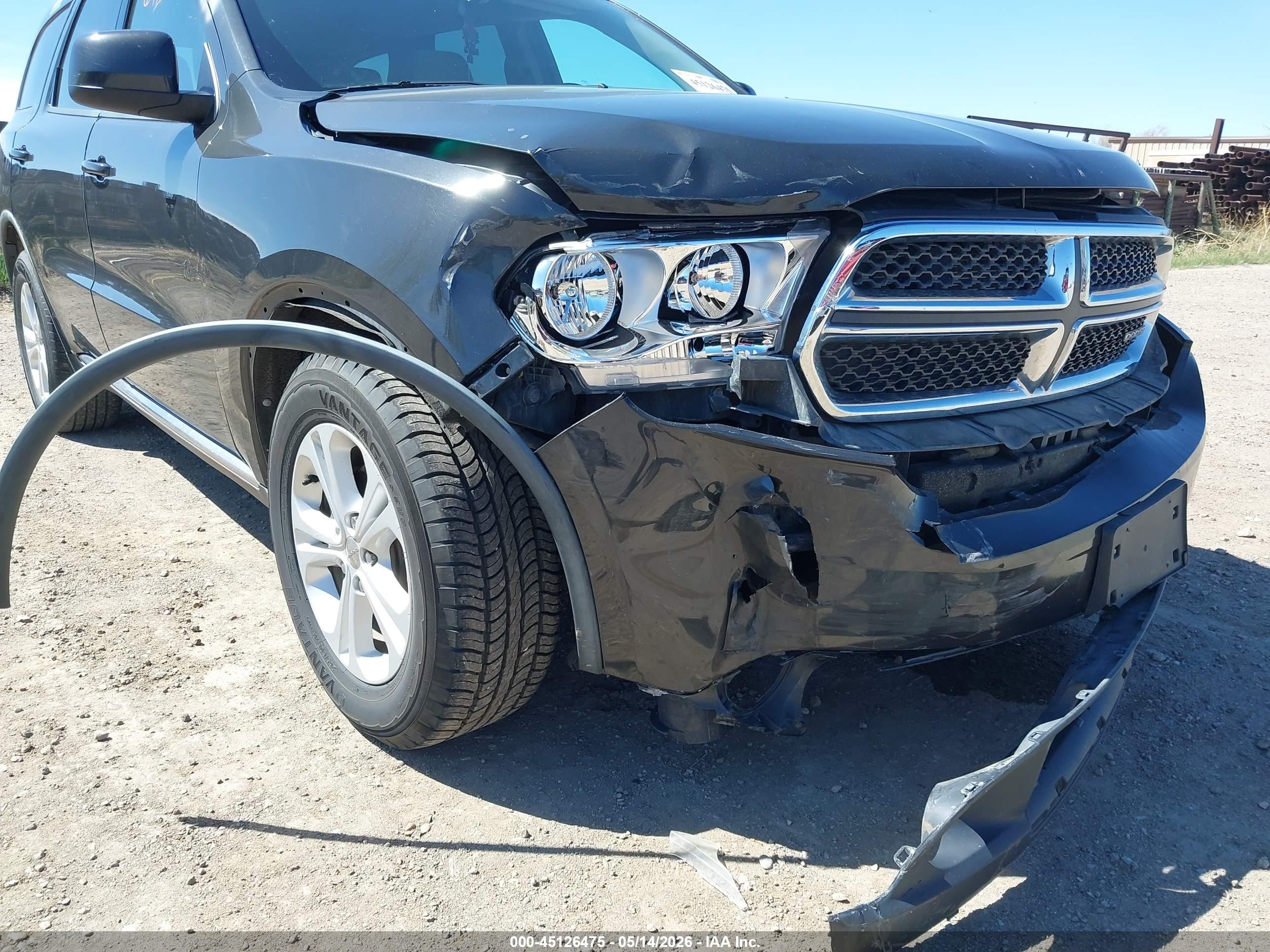 2011 Dodge Durango Express Black vin: 1D4RE2GG7BC730788