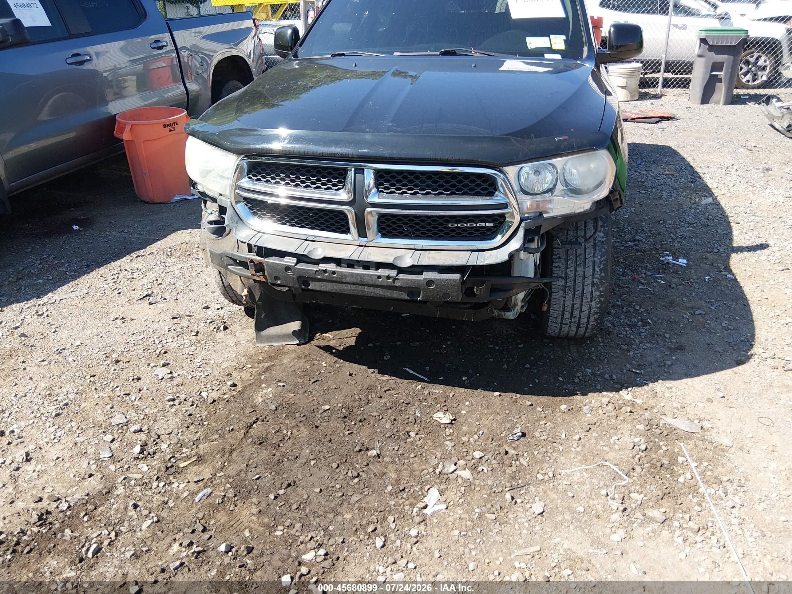 2011 Dodge Durango Express Black vin: 1D4RE2GG8BC684792