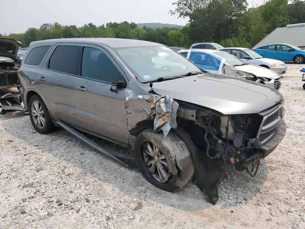 2011 Dodge Durango Heat Gray vin: 1D4RE3GG0BC687403