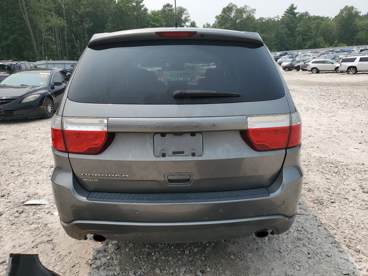 2011 Dodge Durango Heat Gray vin: 1D4RE3GG0BC687403