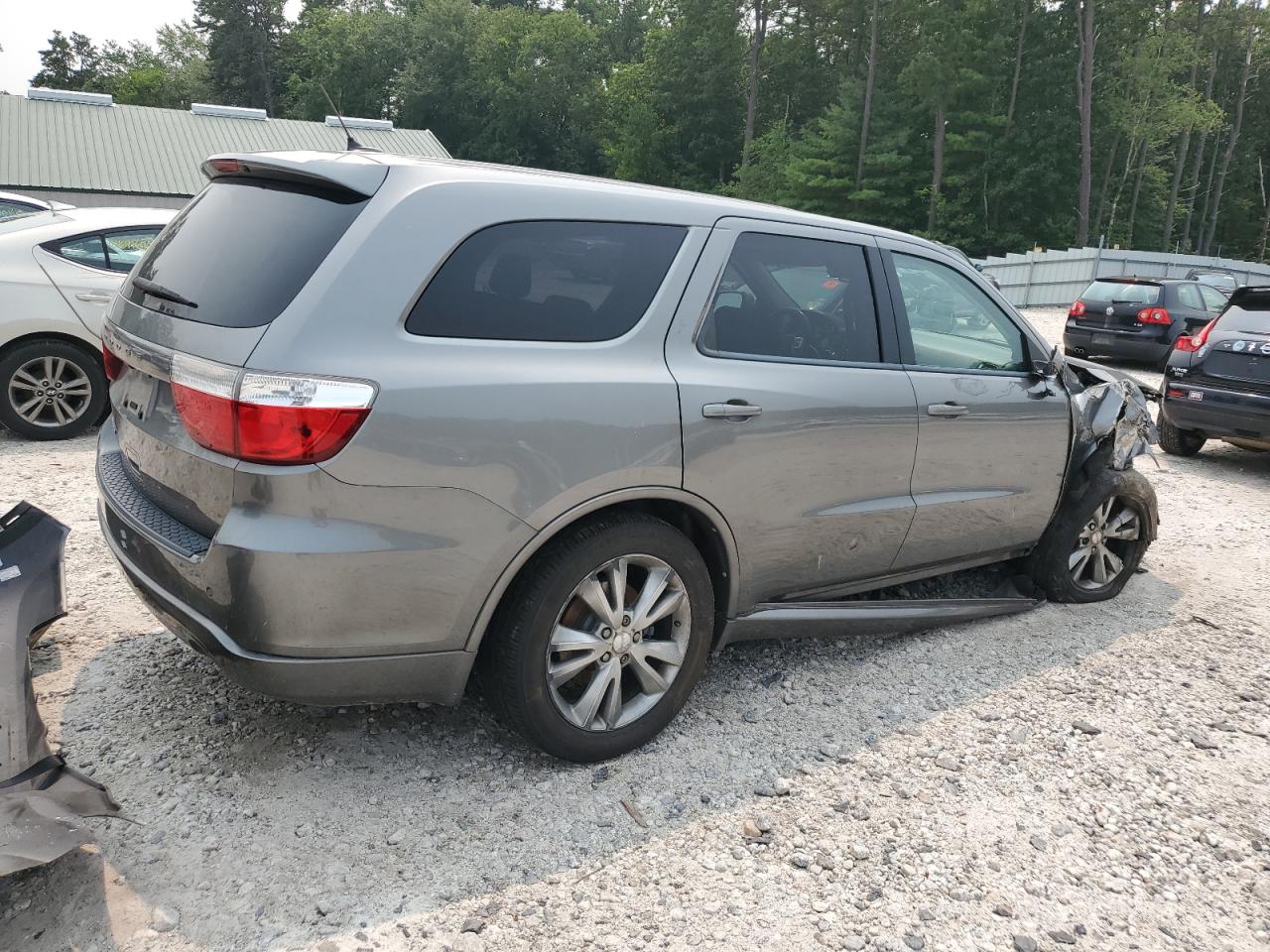 2011 Dodge Durango Heat Gray vin: 1D4RE3GG0BC687403