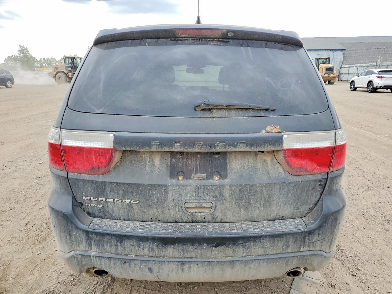 2011 Dodge Durango Heat Gray vin: 1D4RE3GG3BC687413