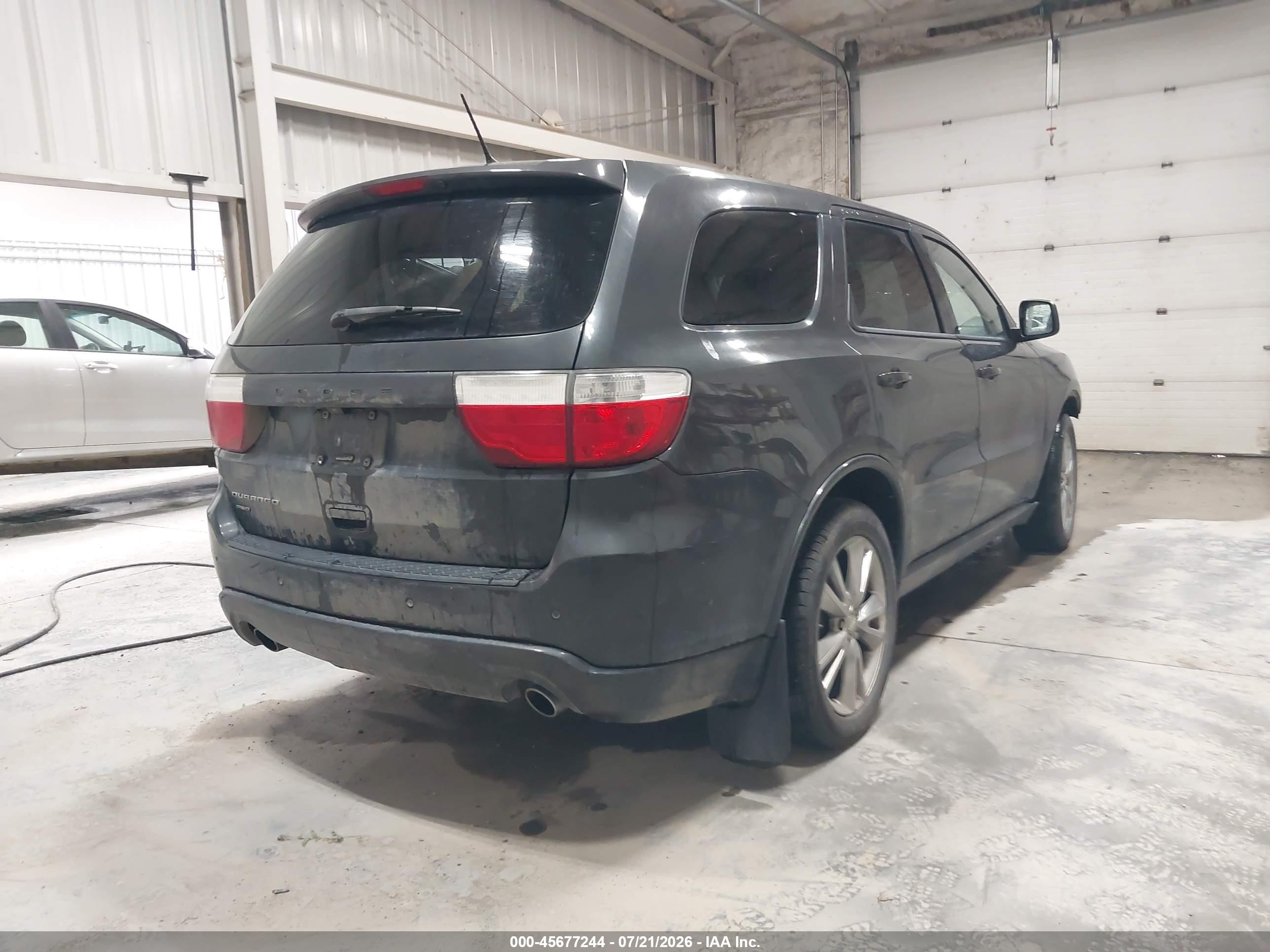 2011 Dodge Durango Heat Gray vin: 1D4RE3GG9BC706191