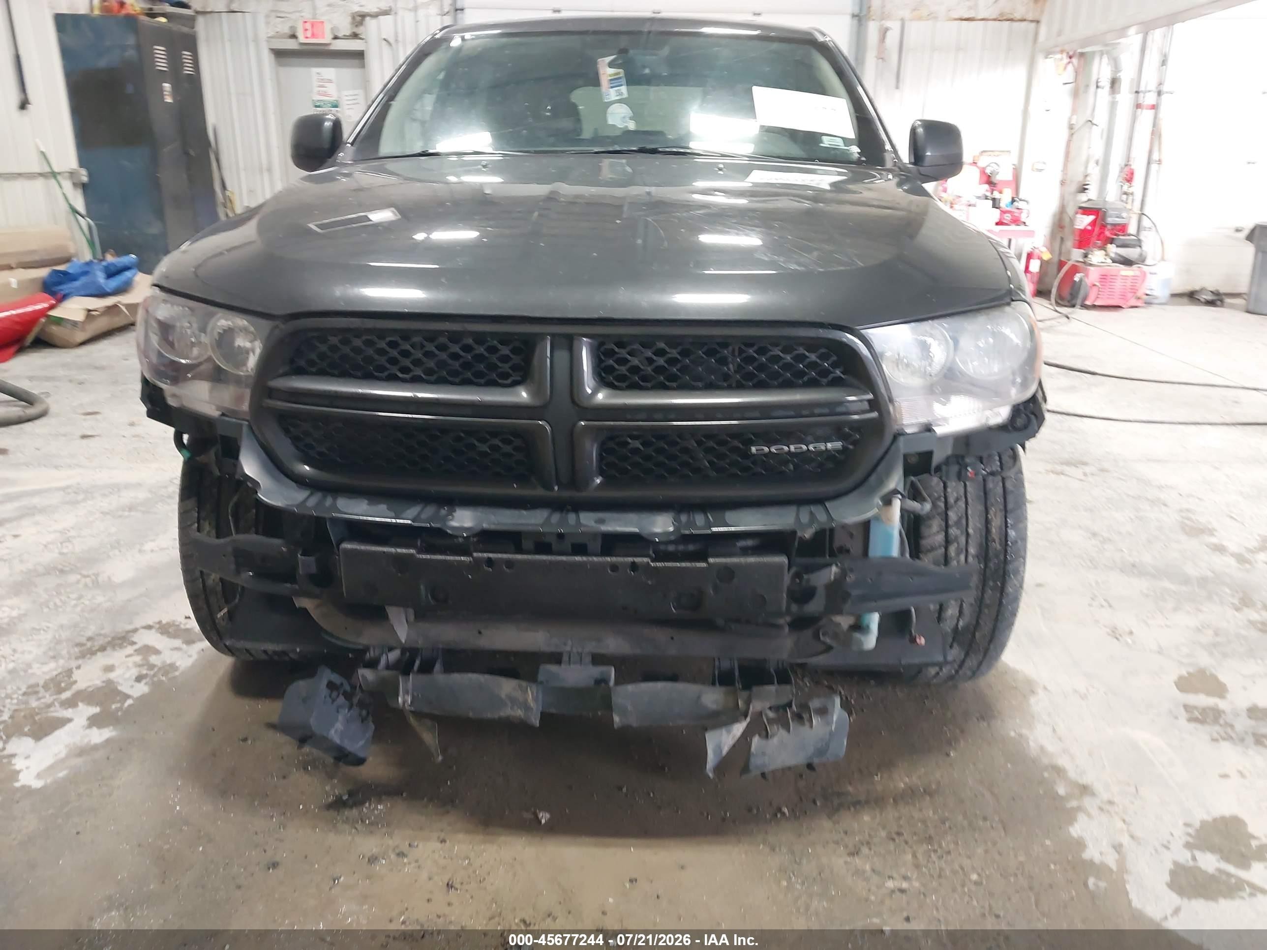 2011 Dodge Durango Heat Gray vin: 1D4RE3GG9BC706191