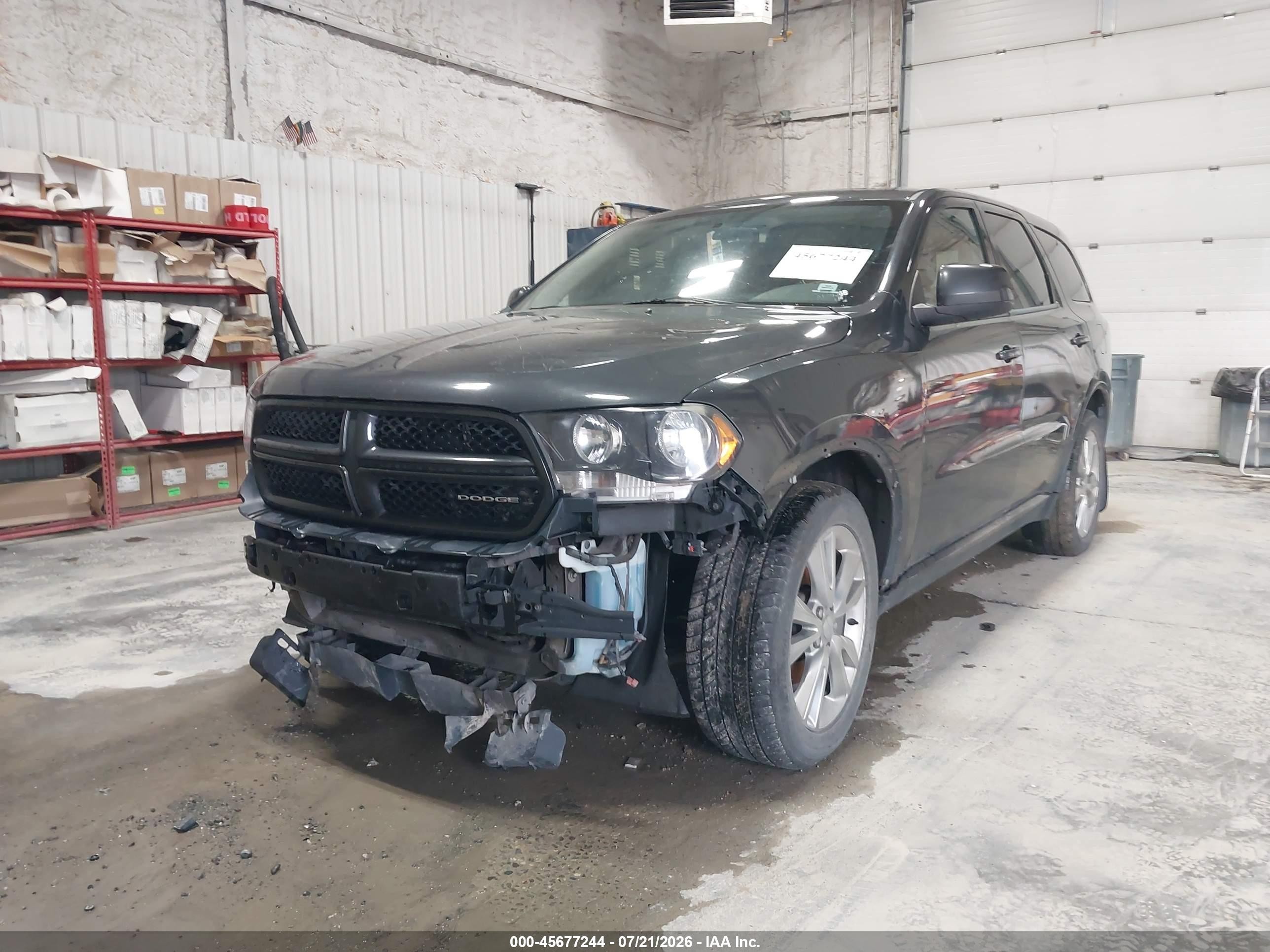 2011 Dodge Durango Heat Gray vin: 1D4RE3GG9BC706191