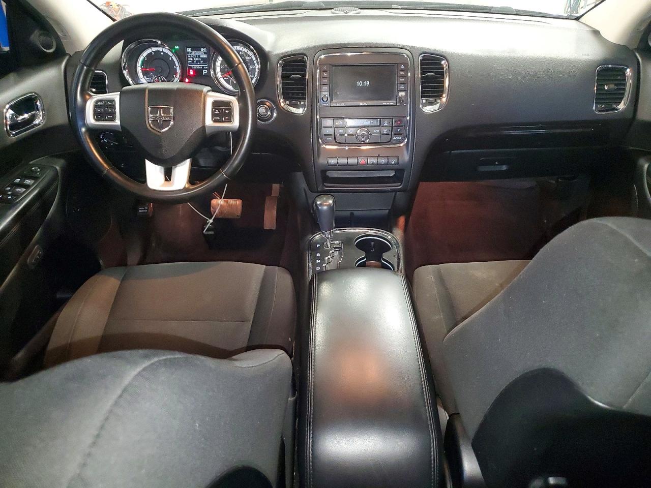 2011 Dodge Durango Crew Black vin: 1D4RE4GG0BC667206