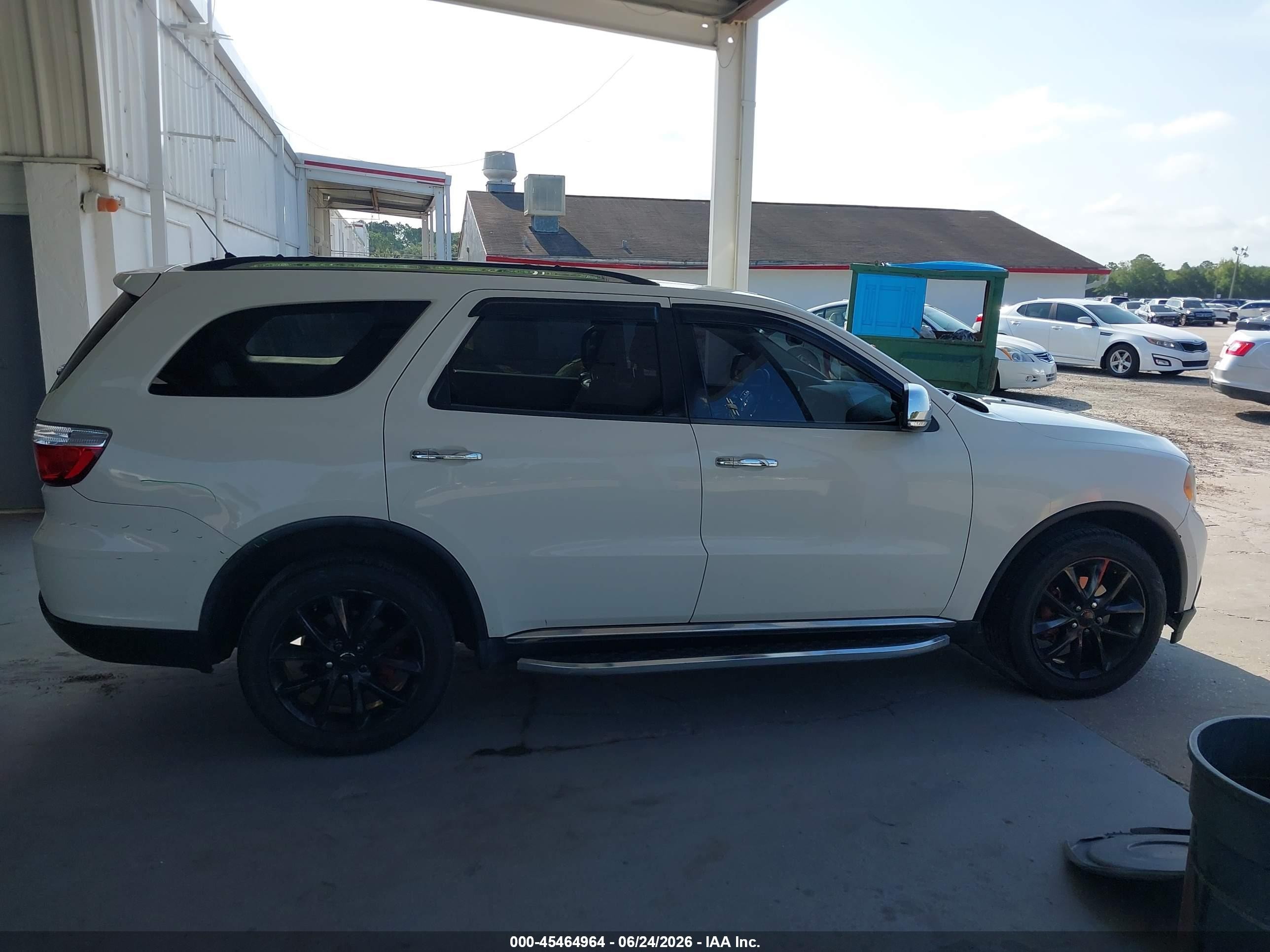 2011 Dodge Durango Crew Белый vin: 1D4RE4GG1BC720737