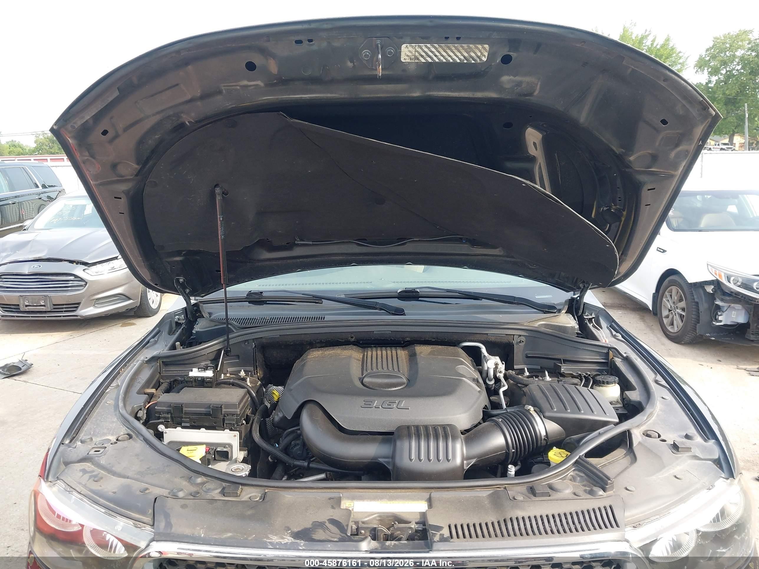 2011 Dodge Durango Crew Gray vin: 1D4RE4GG2BC625426
