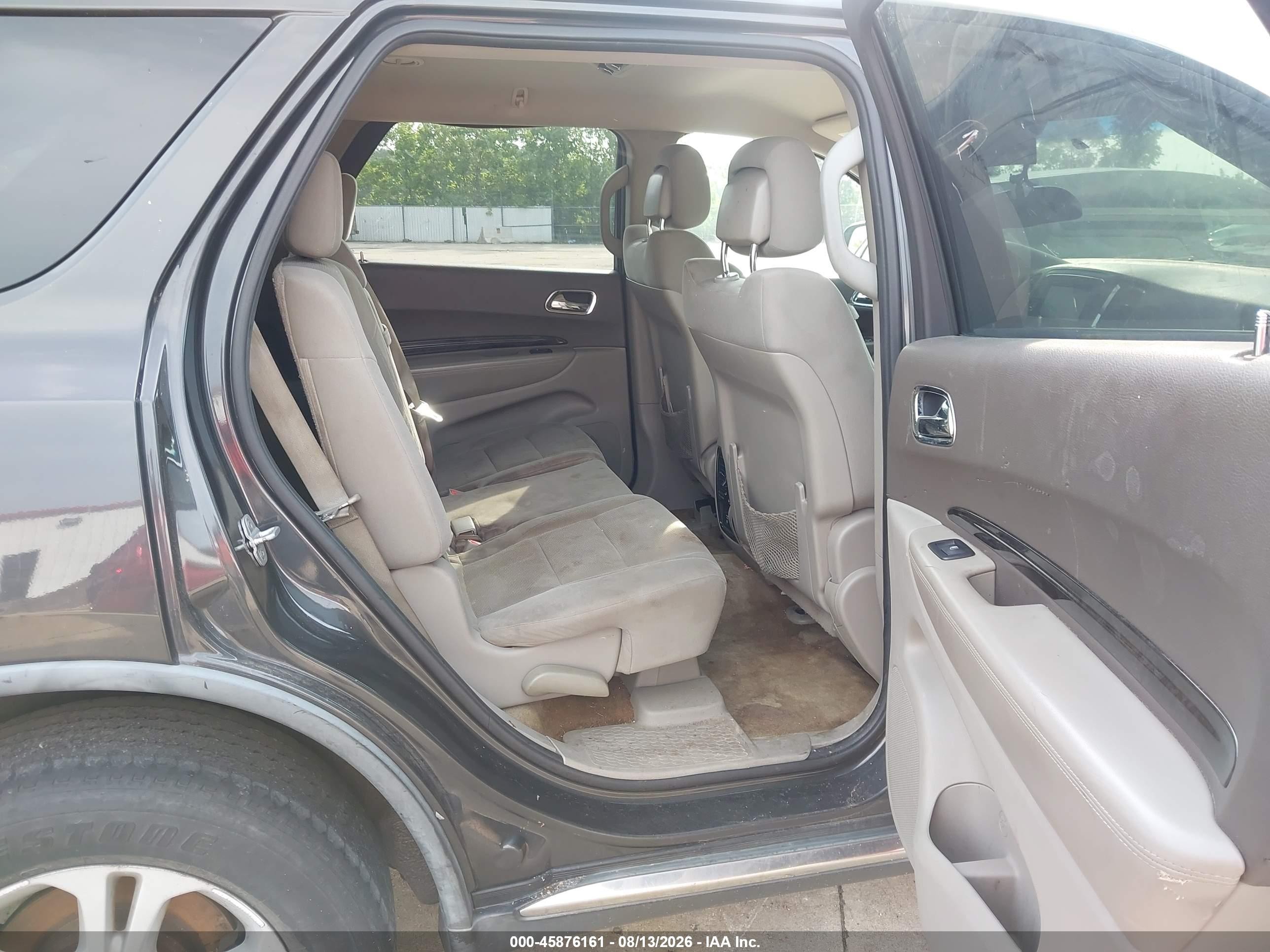 2011 Dodge Durango Crew Gray vin: 1D4RE4GG2BC625426