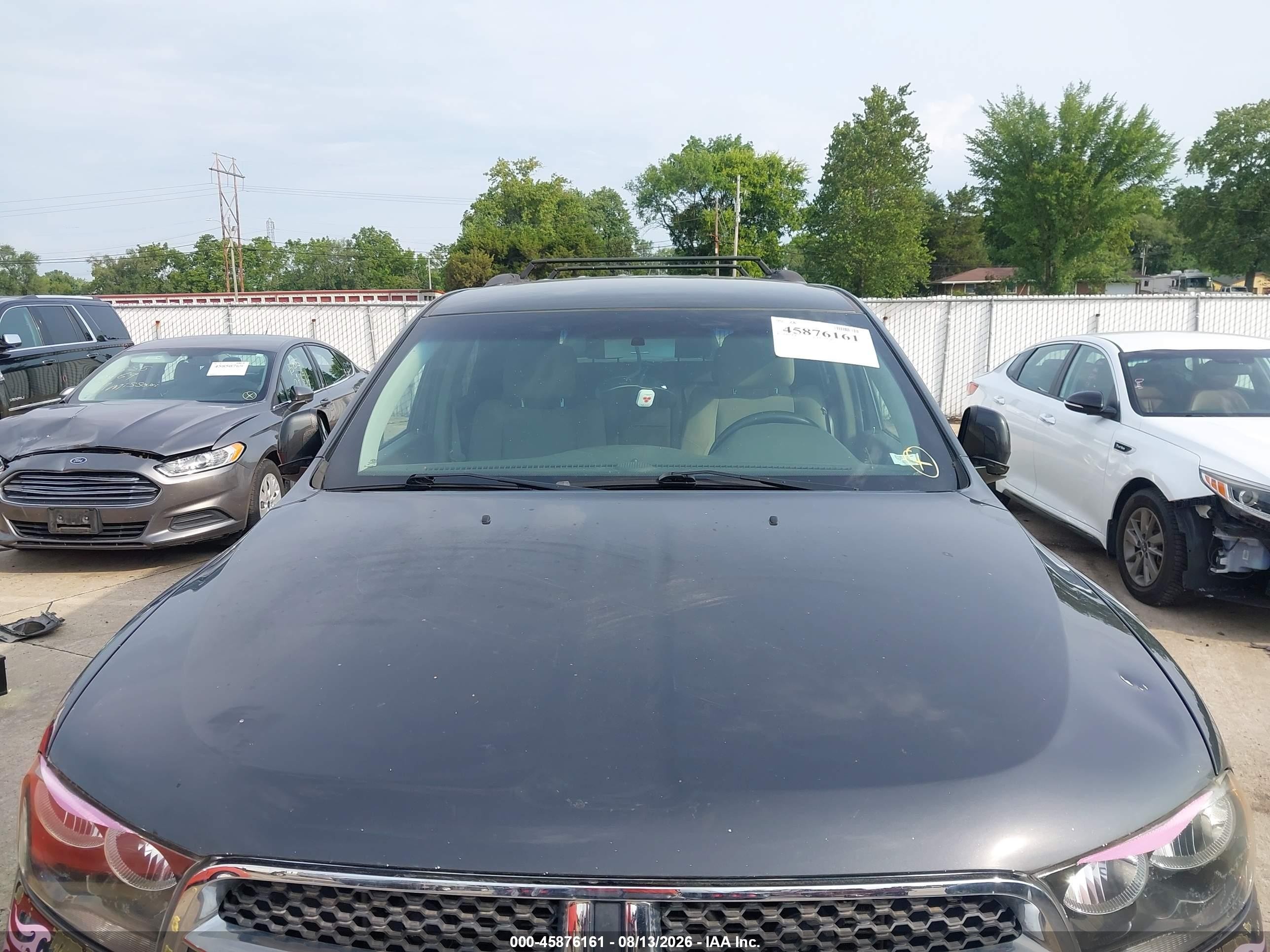 2011 Dodge Durango Crew Gray vin: 1D4RE4GG2BC625426