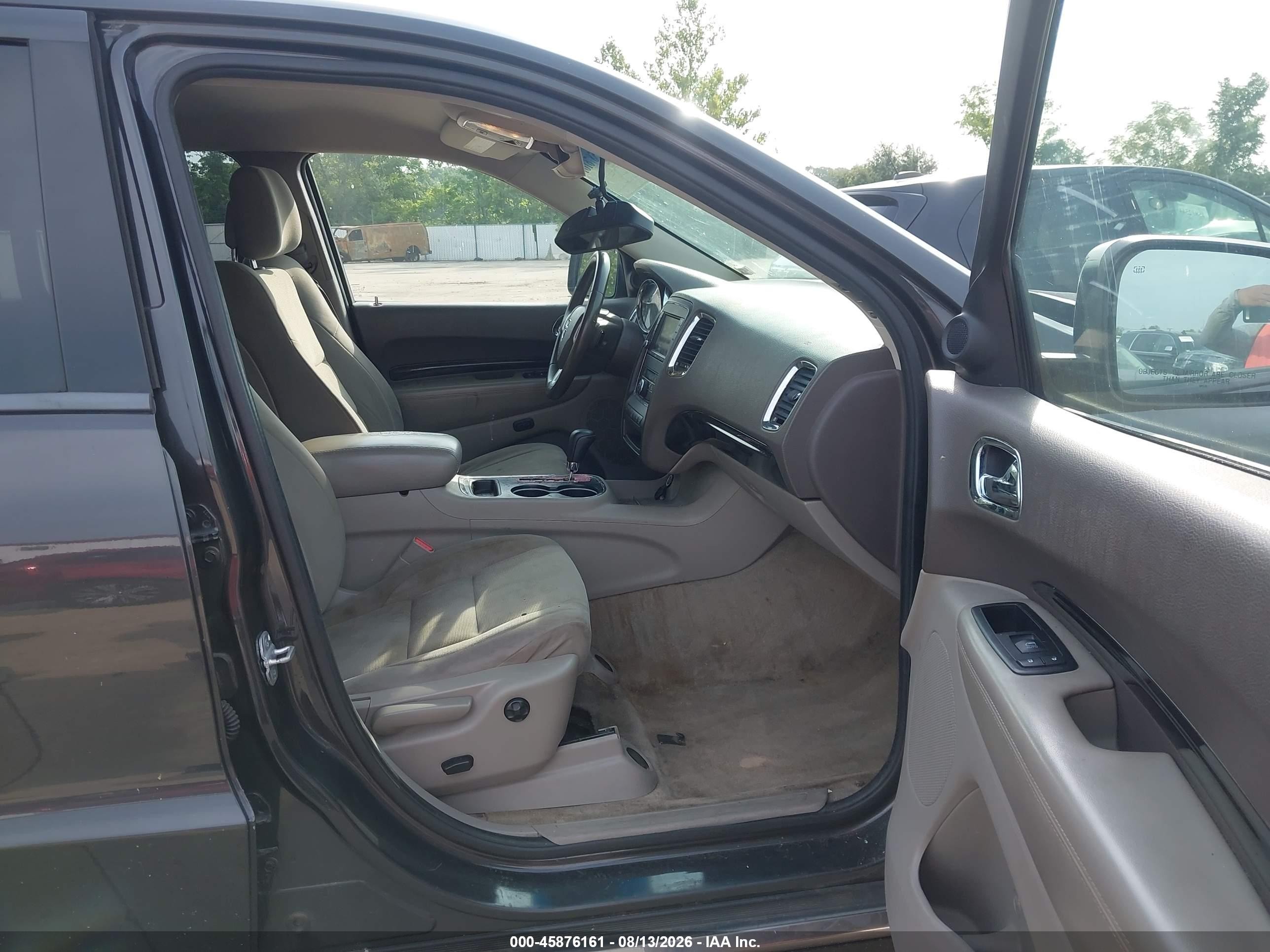 2011 Dodge Durango Crew Gray vin: 1D4RE4GG2BC625426