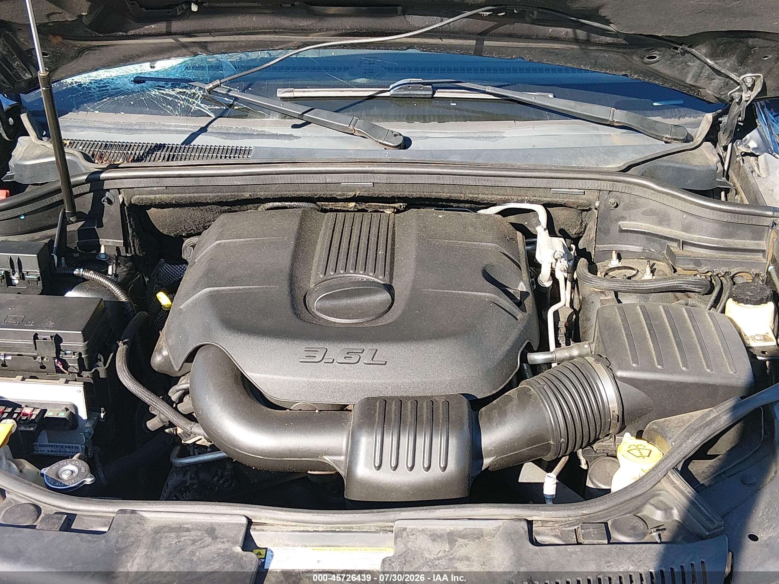 2011 Dodge Durango Crew Black vin: 1D4RE4GG2BC654117