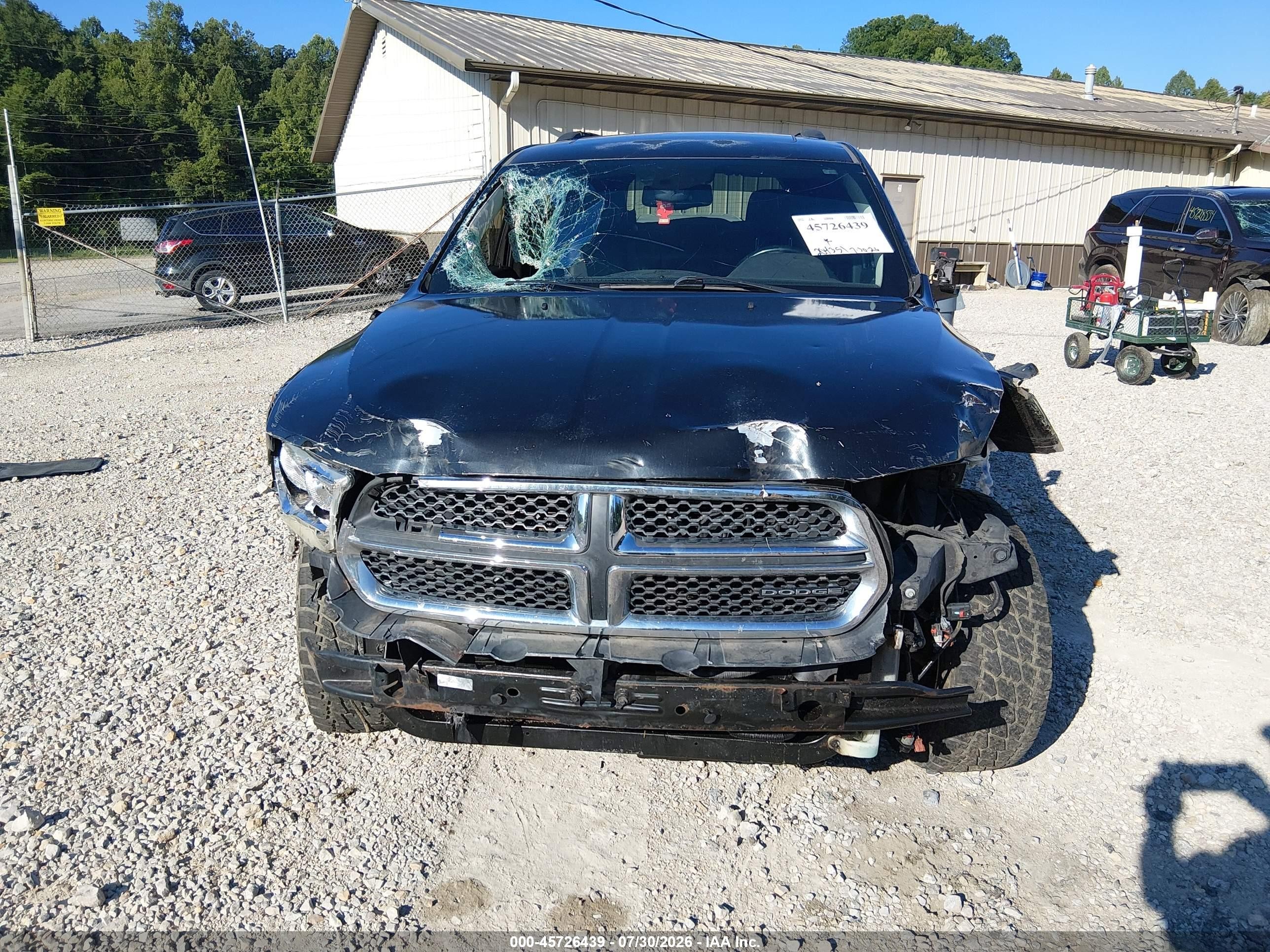 2011 Dodge Durango Crew Black vin: 1D4RE4GG2BC654117